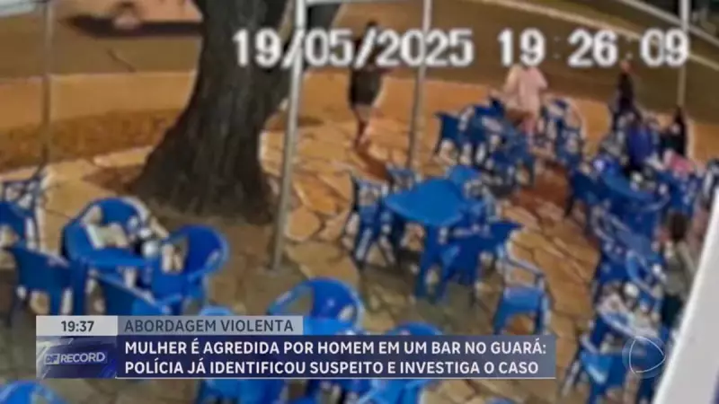 Mulher é agredida em bar no Guará, DF, e relata medo de sair de casa: 'Não me sinto segura'