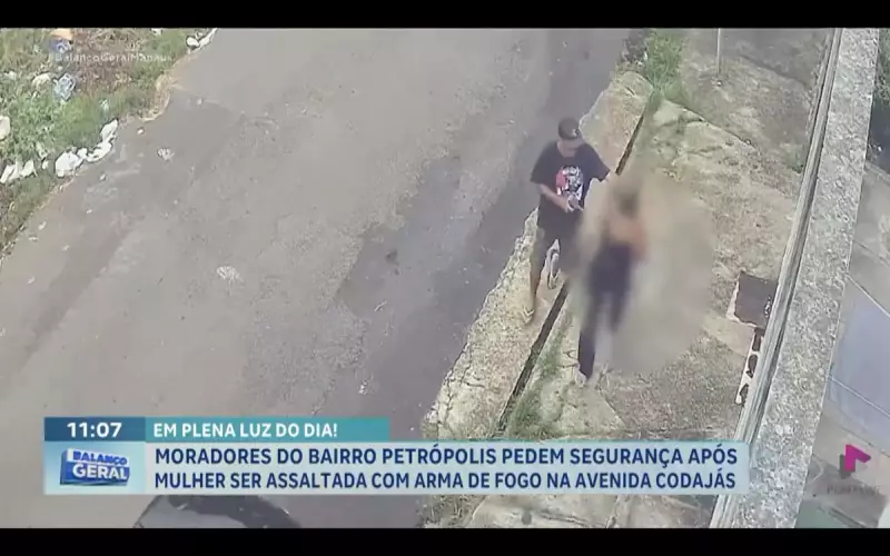 Mulher é assaltada com arma de fogo e tem celular roubado em Manaus: veja detalhes