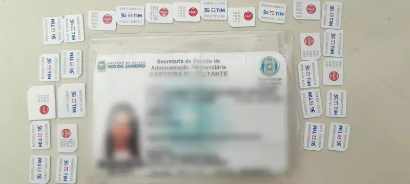 Mulher é pega tentando entrar com 27 chips de celular em presídio de Campos | G1