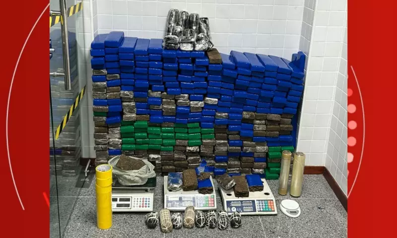 Mulher é presa com maconha e explosivos em Feira de Santana: entenda o caso