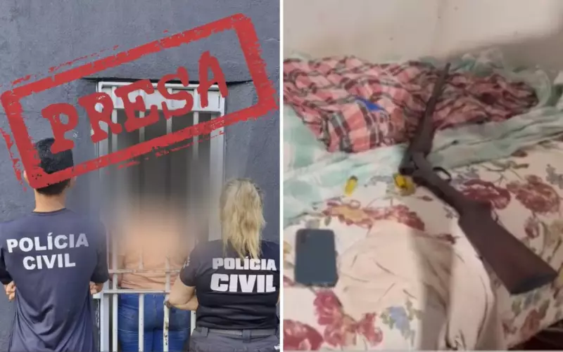 Mulher é presa em Goiás por encomendar morte do companheiro após venda de imóvel sem autorização