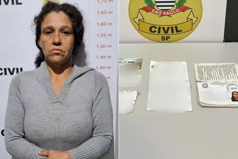 Mulher é presa por usar carteira de trabalho falsa e se passar por idosa para receber benefício do INSS