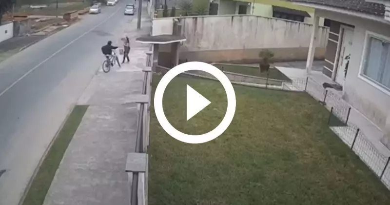 Mulher enfrenta ladrão armado e evita roubo em Joinville — Veja como ela agiu!