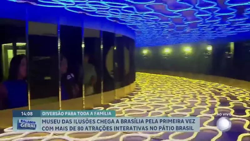 Museu das Ilusões chega ao DF com mais de 80 atrações interativas para toda a família