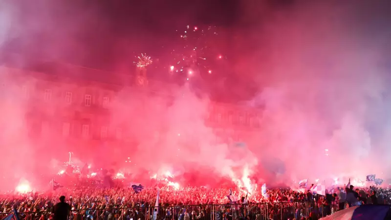 Napoli celebra título histórico: estádio e ruas viram palco de festa emocionante