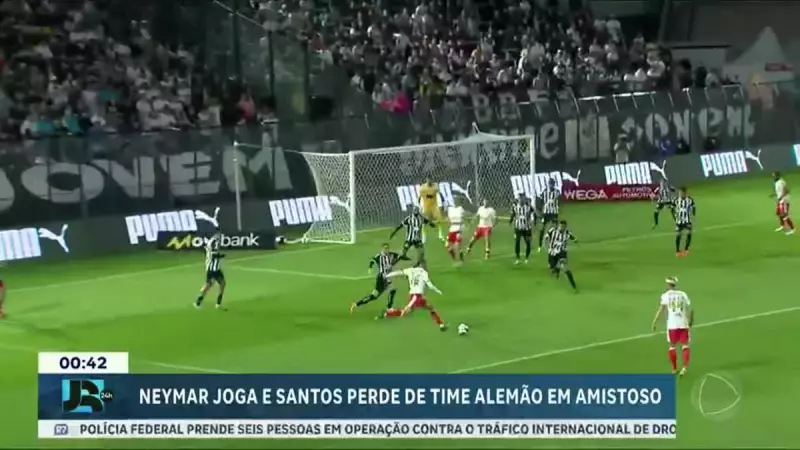 Neymar e Santos sofrem revés em amistoso contra o RB Leipzig: confira os detalhes