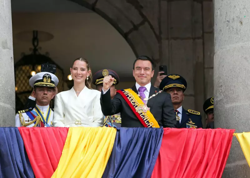 Noboa assume segundo mandato no Equador com foco em segurança e reformas econômicas