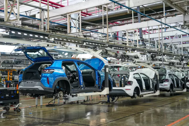 Novo SUV da Volkswagen: Conheça a linha de produção em Taubaté, SP