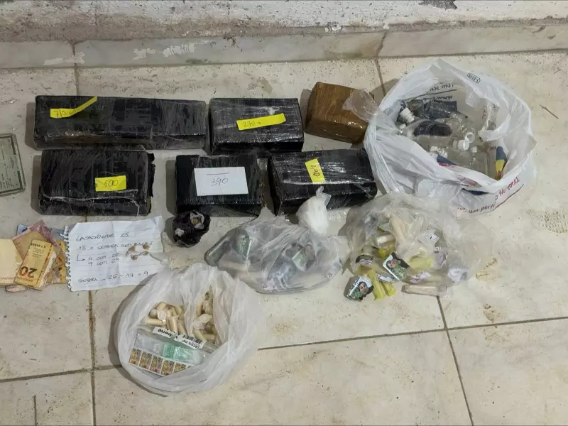 Operação conjunta da Polícia Civil e Militar apreende armas e drogas em Levy Gasparian