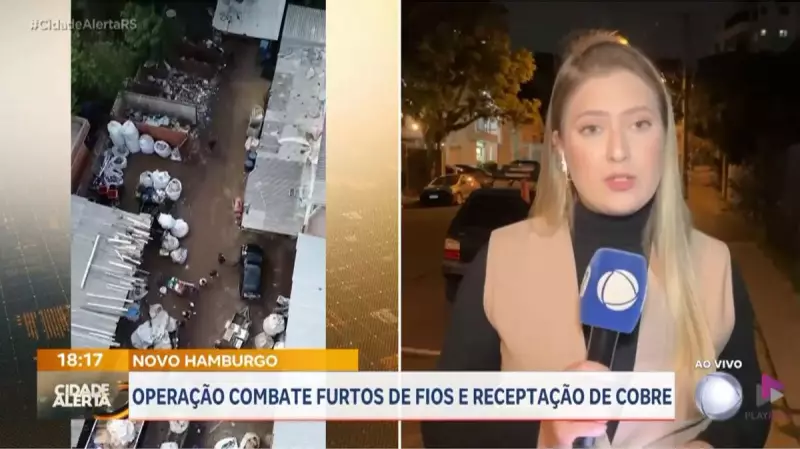 Operação contra furto de cabos em Novo Hamburgo: fiscalização intensifica segurança no comércio