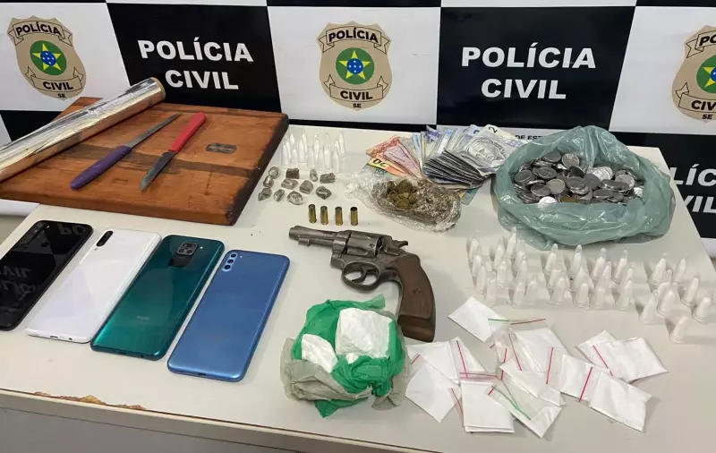Operação contra tráfico em Sergipe termina com um morto e três presos: veja detalhes