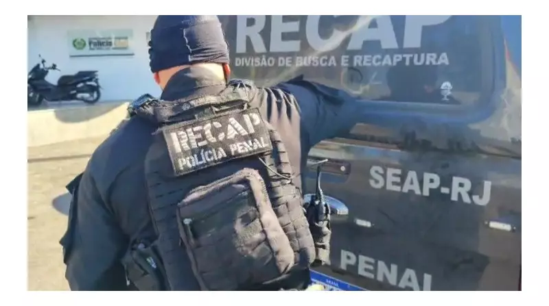 Operação da Polícia Penal recaptura cinco foragidos da justiça no Norte Fluminense