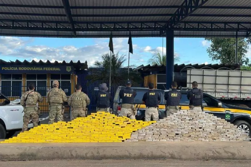 Operação Lockdown na Bahia: Meia Tonelada de Drogas Apreendidas e 37 Suspeitos Presos