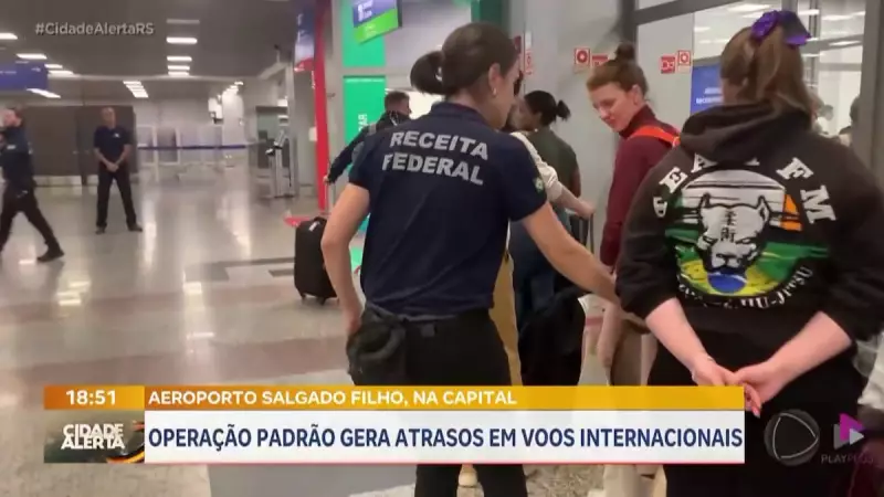 Operação Padrão causa atrasos em voos no Aeroporto Salgado Filho em Porto Alegre