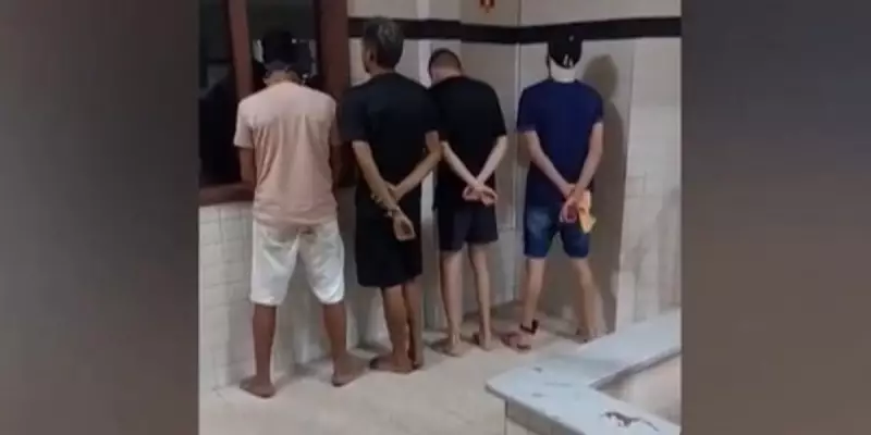 Operação policial prende quatro homens por tráfico de drogas no bairro Condor, em Belém