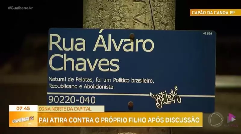 Pai atira no próprio filho durante briga familiar em Rio Grande do Sul