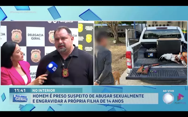 Pai é preso no Amazonas por abusar sexualmente e engravidar a própria filha de 14 anos