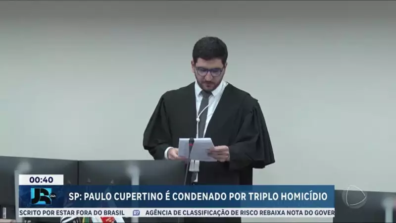 Paulo Cupertino é condenado a quase 100 anos de prisão pelo assassinato de Rafael Miguel e seus pais