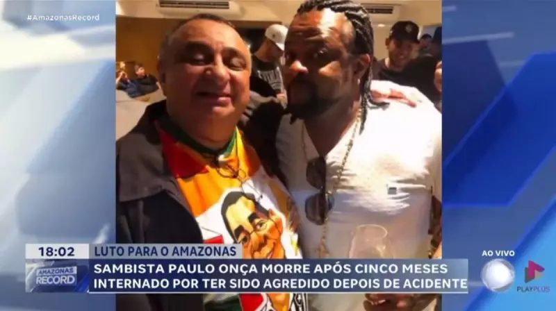 Paulo Onça, ícone do samba, morre em Manaus após meses internado por agressão