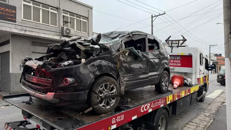 Perseguição em Indaiatuba termina em capotamento e prisão de trio suspeito de roubos