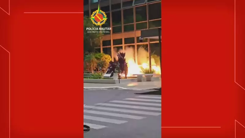 PM explode artefato após homem ameaçar Ministério do Desenvolvimento com bomba caseira no DF