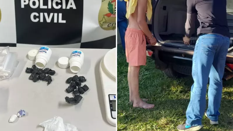 Polícia Civil desarticula rede de tráfico de drogas em Urânia: três presos