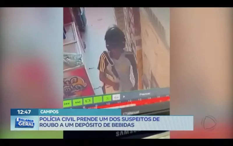 Polícia Civil prende suspeito de roubo a depósito de bebidas no RJ — confira os detalhes
