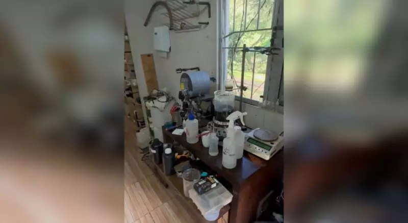 Polícia desmantela laboratório de drogas e prende suspeitos de tráfico em Araçariguama