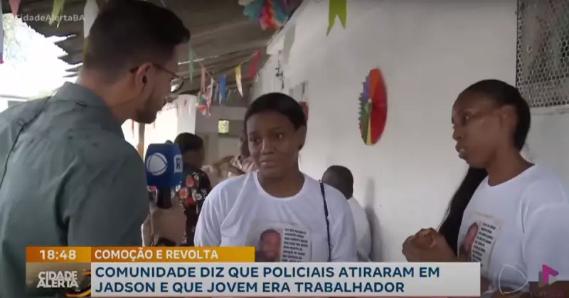 Polícia é acusada de atirar em jovem trabalhador em comunidade da Bahia