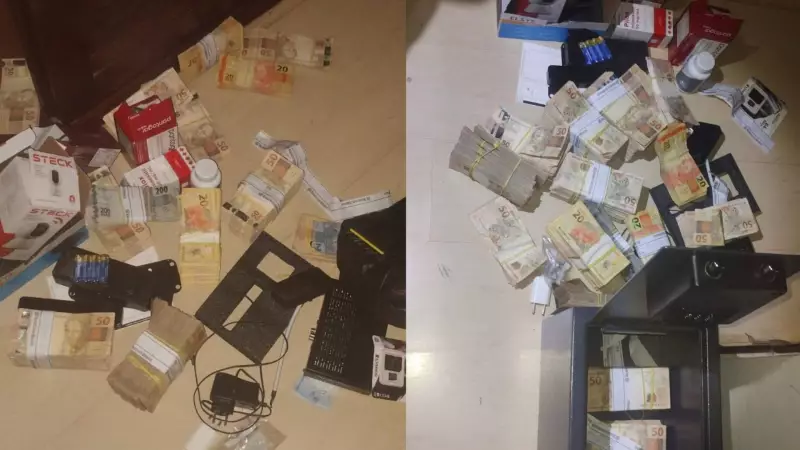 Polícia encontra R$ 224 mil em espécie espalhados em quarto de hotel de Brasília: veja detalhes