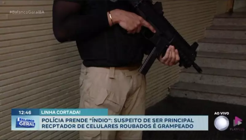 Polícia prende líder de receptação de celulares roubados no centro de Salvador