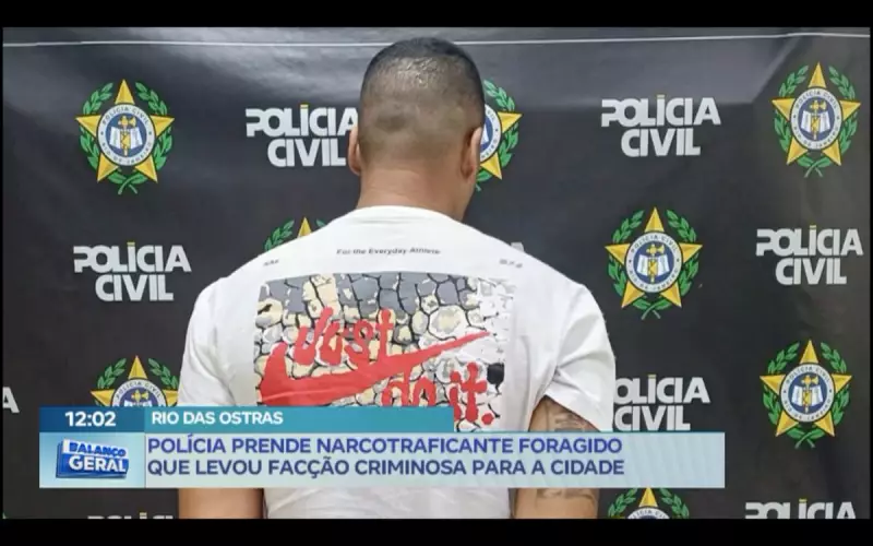 Polícia prende traficante que levou facção criminosa para Rio das Ostras, RJ