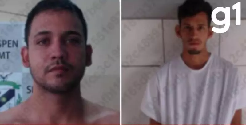 Polícia recaptura mais dois foragidos de penitenciária em Mato Grosso; veja detalhes