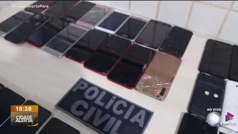 Polícia recupera 10 celulares roubados em estádios por criminosos em ação rápida