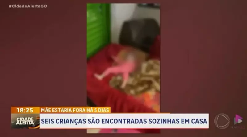 Policia resgata seis crianças em situação de abandono em Aparecida de Goiânia: drama e solidariedade