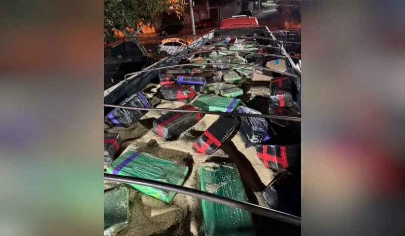 Policiais apreendem mais de 1 tonelada de maconha escondida em carga de arroz no interior de SP