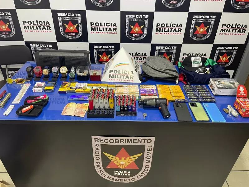 Policiais desvendam duplo crime em Pirapora: suspeitos de roubo também envolvidos em furto