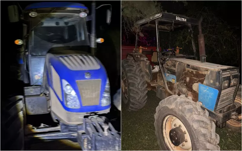Policiais prendem suspeitos de furtar tratores em Ouro Fino, MG: veja detalhes