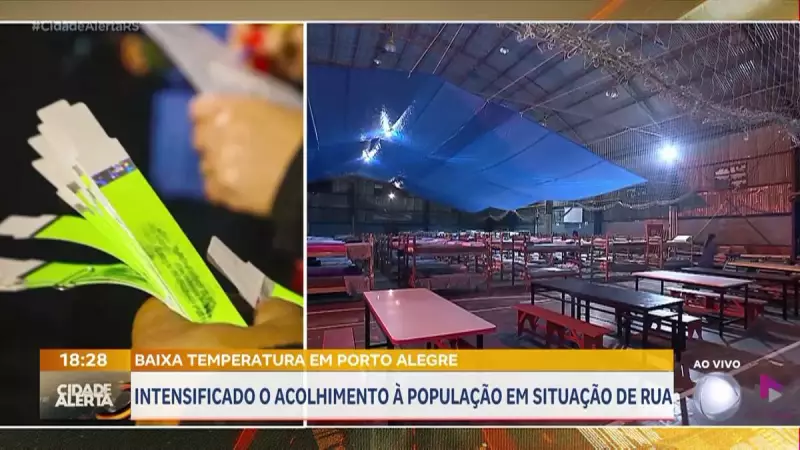 Porto Alegre intensifica operação para acolher pessoas em situação de vulnerabilidade