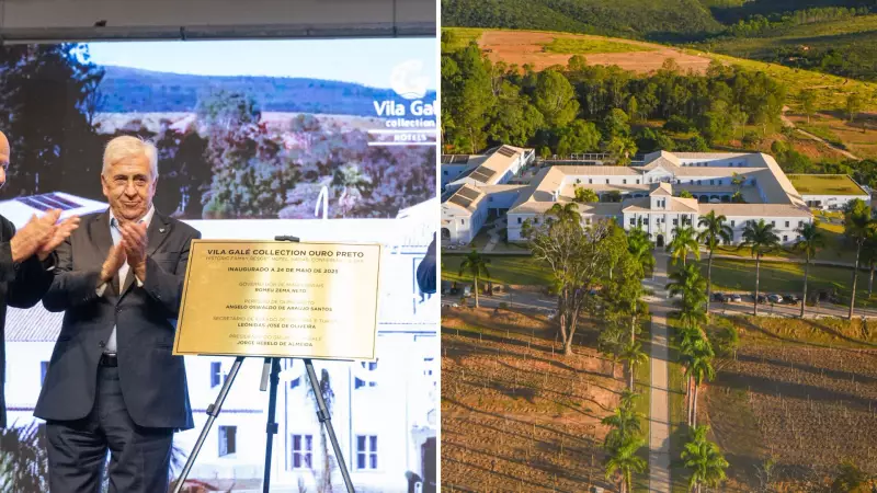 Portugueses redescobrem o Brasil: novo resort de luxo em Minas Gerais atrai turistas