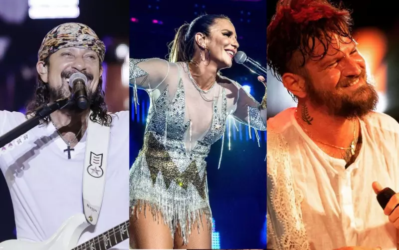 Pré-Caju 2025: Bell Marques, Ivete Sangalo e Saulo Fernandes agitam o festival em Aracaju