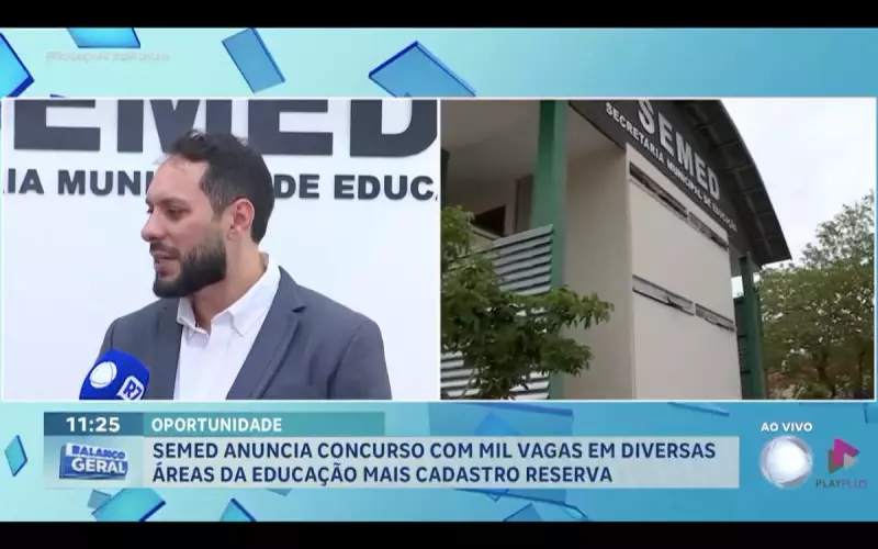 Prefeitura de Manaus anuncia novo concurso público com vagas em diversas áreas