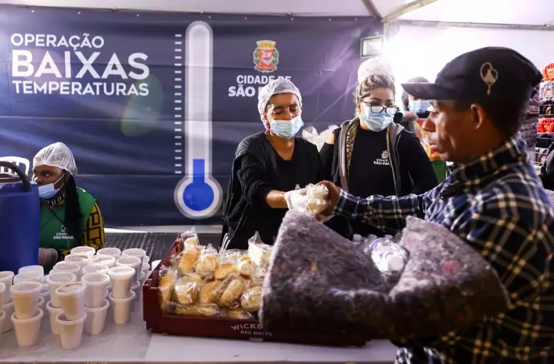 Prefeitura de SP amplia atendimento a moradores em situação de vulnerabilidade devido ao frio intenso