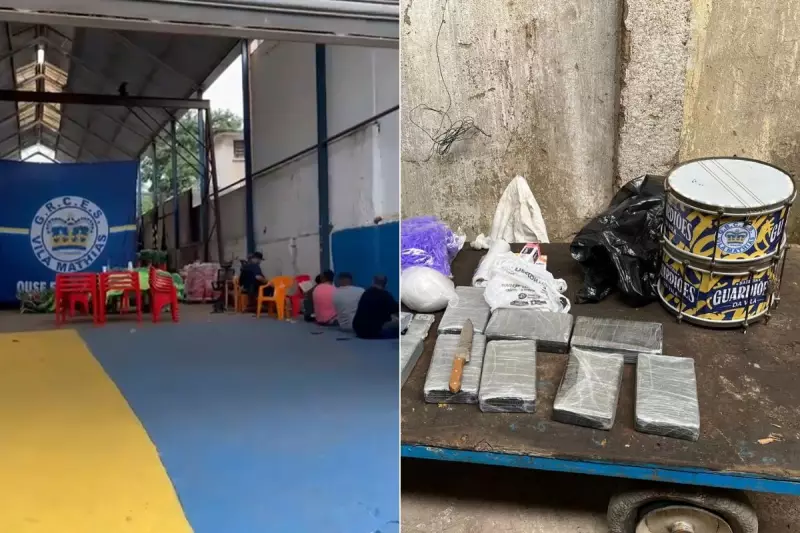 Presidente de escola de samba é preso por armazenar drogas no barracão e distribuir para pontos de tráfico