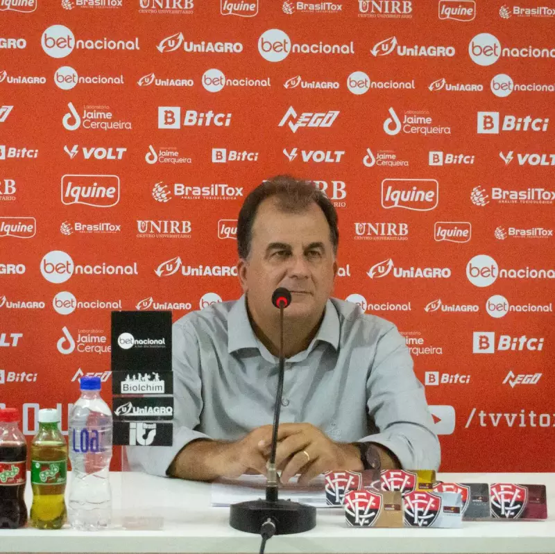 Presidente do Vitória promete mudanças drásticas após avaliação crítica do clube