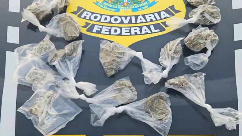 PRF apreende maconha escondida em bota na BR-153 em Nova Granada