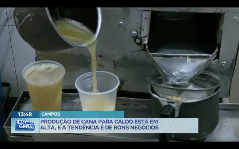 Produção de Cana-de-Açúcar para Caldo Cresce em Campos (RJ): Saiba os Motivos