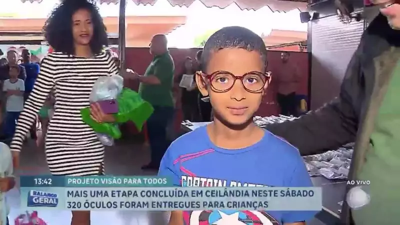 Projeto Visão para Todos transforma vidas com a entrega de 320 óculos em Ceilândia, DF
