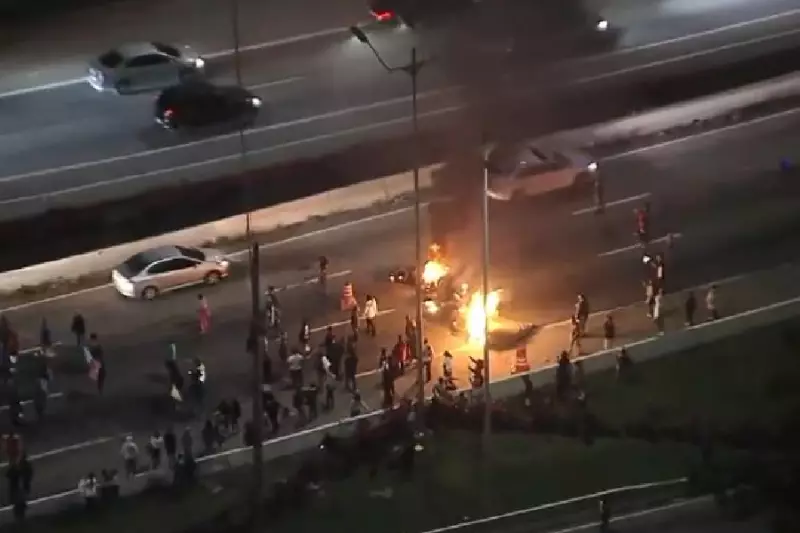 Protesto em São Paulo paralisa Marginal Pinheiros e afeta trens — entenda o caos