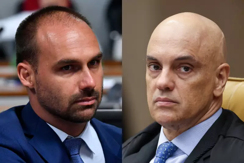 PT pede cassação de Eduardo Bolsonaro e defende Alexandre de Moraes: 'Seguimos firmes'